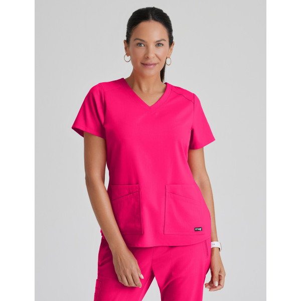 Blusa médica para mujer - Grey's Anatomy Stretch (GRST011)