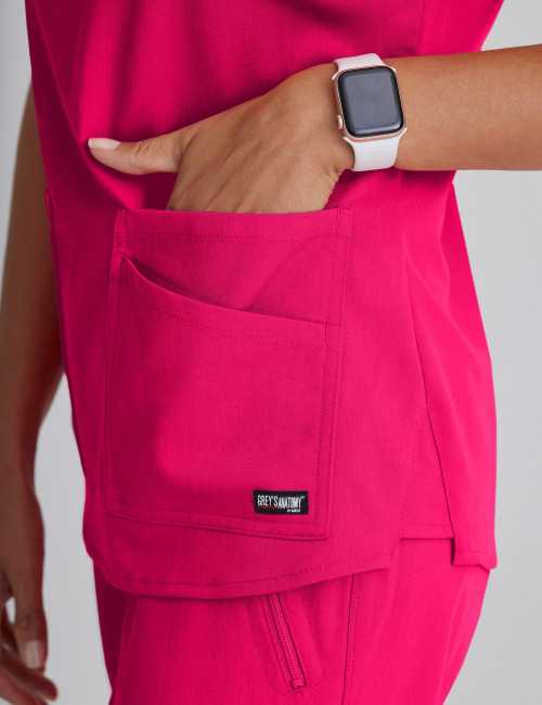 Blouse médicale femme, Grey's Anatomy "Stretch" 2 poches (GRST011)
