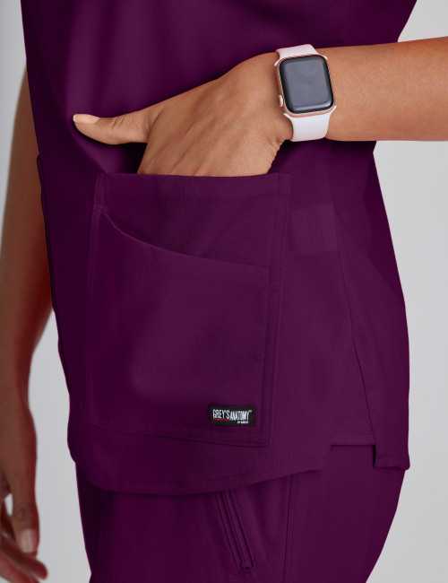 Blouse médicale femme, Grey's Anatomy "Stretch" 2 poches (GRST011)