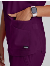 Blouse médicale femme, Grey's Anatomy "Stretch" 2 poches (GRST011)