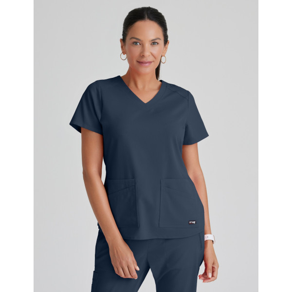 Blouse médicale femme, Grey's Anatomy "Stretch" 2 poches (GRST011) Blouse médicale femme, Grey's Anatomy "Stretch" 2 poches (GRST011)