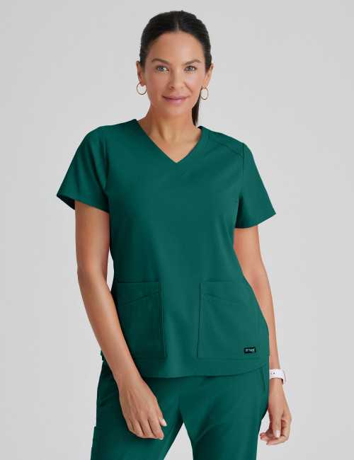 Blouse médicale femme, Grey's Anatomy "Stretch" 2 poches (GRST011)
