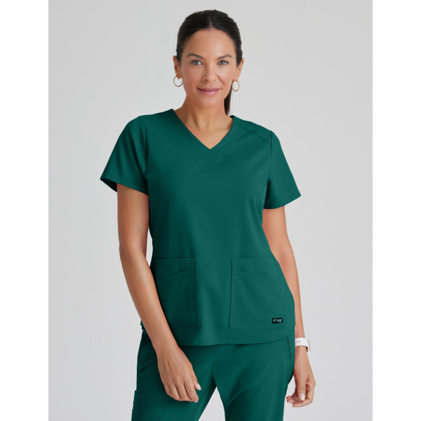 Blouse médicale femme, Grey's Anatomy "Stretch" 2 poches (GRST011) Blouse médicale femme, Grey's Anatomy "Stretch" 2 poches (GRST011)