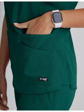 Blouse médicale femme, Grey's Anatomy "Stretch" 2 poches (GRST011)
