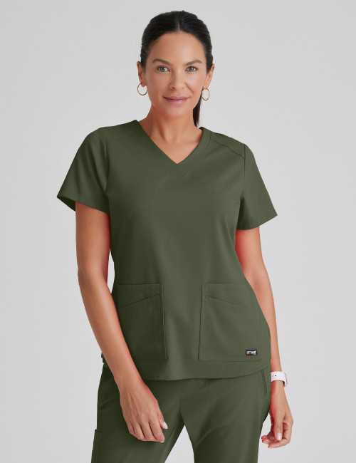 Blouse médicale femme, Grey's Anatomy "Stretch" 2 poches (GRST011)