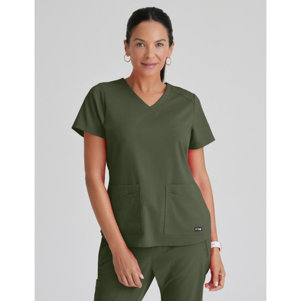 Blouse médicale femme, Grey's Anatomy "Stretch" 2 poches (GRST011) Blouse médicale femme, Grey's Anatomy "Stretch" 2 poches (GRST011)