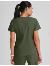 Blouse médicale femme, Grey's Anatomy "Stretch" 2 poches (GRST011)