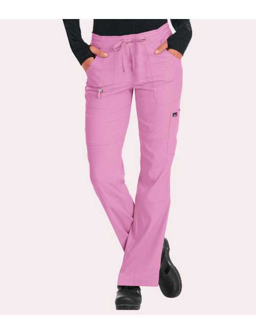 Pantalon médical Femme Koi "Peace", 5 poches Koi Lite (721) FIN DE SERIE