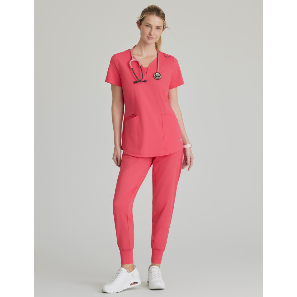 Conjunto de jogger sin cordones para uso médico para mujer