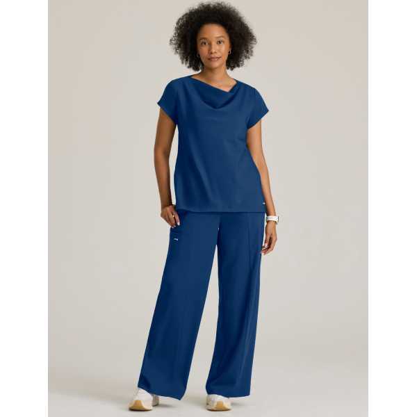 Blusa médica de mujer, "Grey's Anatomy Stretch" 2 bolsas (GRST011)