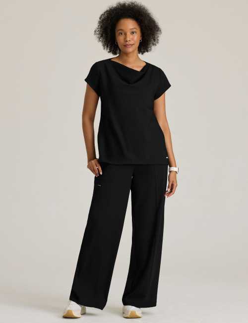 Blusa médica de mujer, "Grey's Anatomy Stretch" 2 bolsas (GRST011)