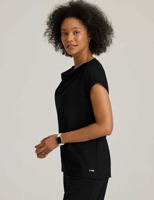 Women's medical blouse, "Grey's Anatomy Stretch" 2 pockets (GRST011)