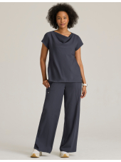 Blusa médica de mujer, "Grey's Anatomy Stretch" 2 bolsas (GRST011)