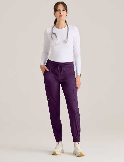 Pantalones médicos de mujer, Grey's Anatomy "Stretch" 5 bolsillos (GRSP527)
