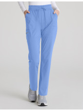 Pantalon médical femme Slip-Ins droit (SKP668)