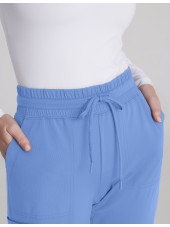 Pantalon médical femme Slip-Ins droit (SKP668)
