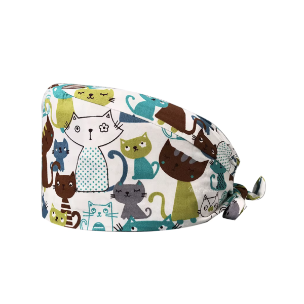 Gorra médica "Gatos kawaii" (209-12199)