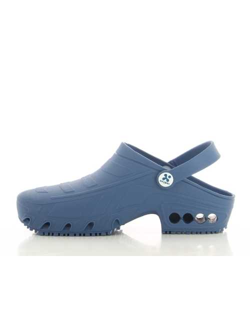 Autoclavable Medical Shoe Teal blue, "Oxyclog", Oxypas