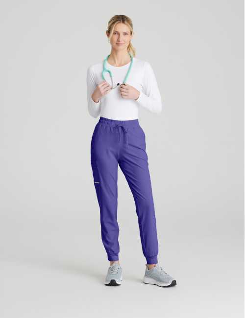 Pantalón médico para mujer, "Skechers", 4 bolsillos (SKP552)