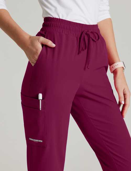 Pantalón médico para mujer, "Skechers", 4 bolsillos (SKP552)