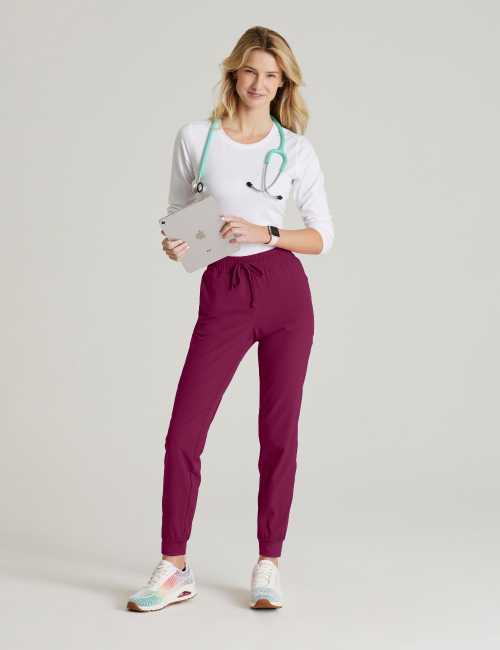 Pantalón médico para mujer, "Skechers", 4 bolsillos (SKP552)