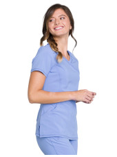 Blouse Médicale Femme Antibactérienne Cherokee, Collection "Infinity" (2625A)