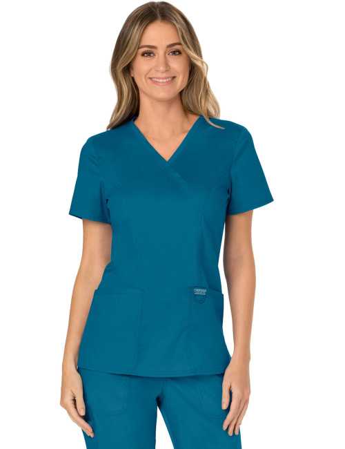 Blouse médicale Femme Cache Coeur, Cherokee, Collection "Revolution" (WWE610) top