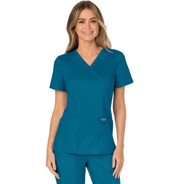 Blouse médicale Femme Cache Coeur, Cherokee, Collection "Revolution" (WWE610) top