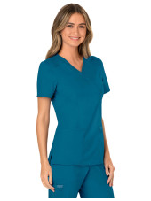 Blouse médicale Femme Cache Coeur, Cherokee, Collection "Revolution" (WWE610) top