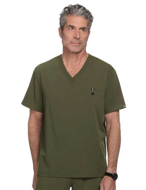 Blusa médica de hombre Koi "On call", colección Koi Next Gen (671)
