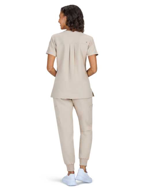 Blouse médicale Femme Koi "Aura", 2 poches, collection Cureology (C100)
