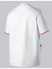 Tunique unisexe à boutonner bi colore (1703)