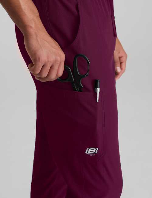 Men's medical pants, "Skechers", 3 pockets (SKP572)