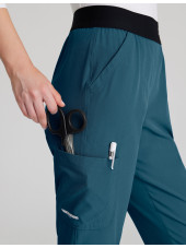 Pantalon médical femme, "Skechers", 3 poches (SK202)