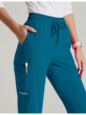 Pantalon médical femme, "Skechers", 4 poches (SKP552)