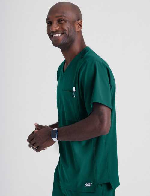 Blouse médicale Homme, "Skechers", 1 poche (SK0112)
