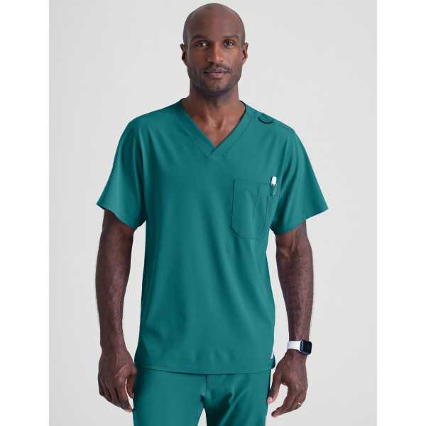 Blouse médicale Homme, "Skechers", 1 poche (SK0112)