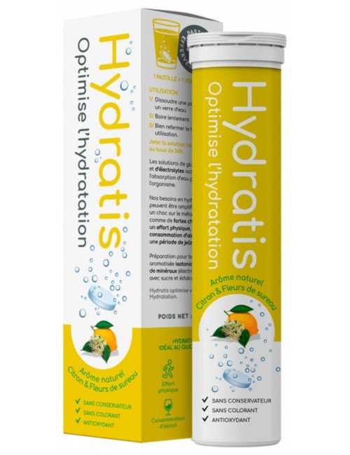 HYDRATIS - 20 pastilles effervescentes