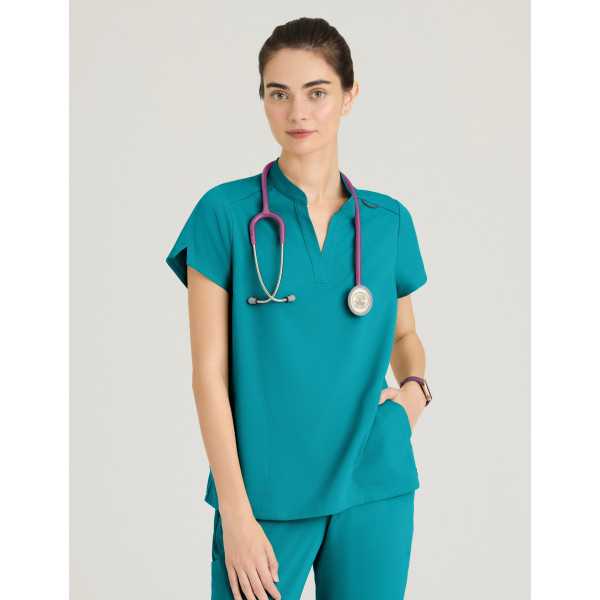 Blouse médicale femme "Avery" - Grey's Anatomy Stretch (GRST230)