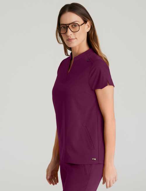 Blouse médicale femme "Avery" - Grey's Anatomy Stretch (GRST230)