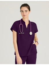 Blouse médicale femme "Avery" - Grey's Anatomy Stretch (GRST230)