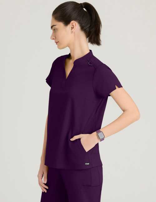 Blouse médicale femme "Avery" - Grey's Anatomy Stretch (GRST230)