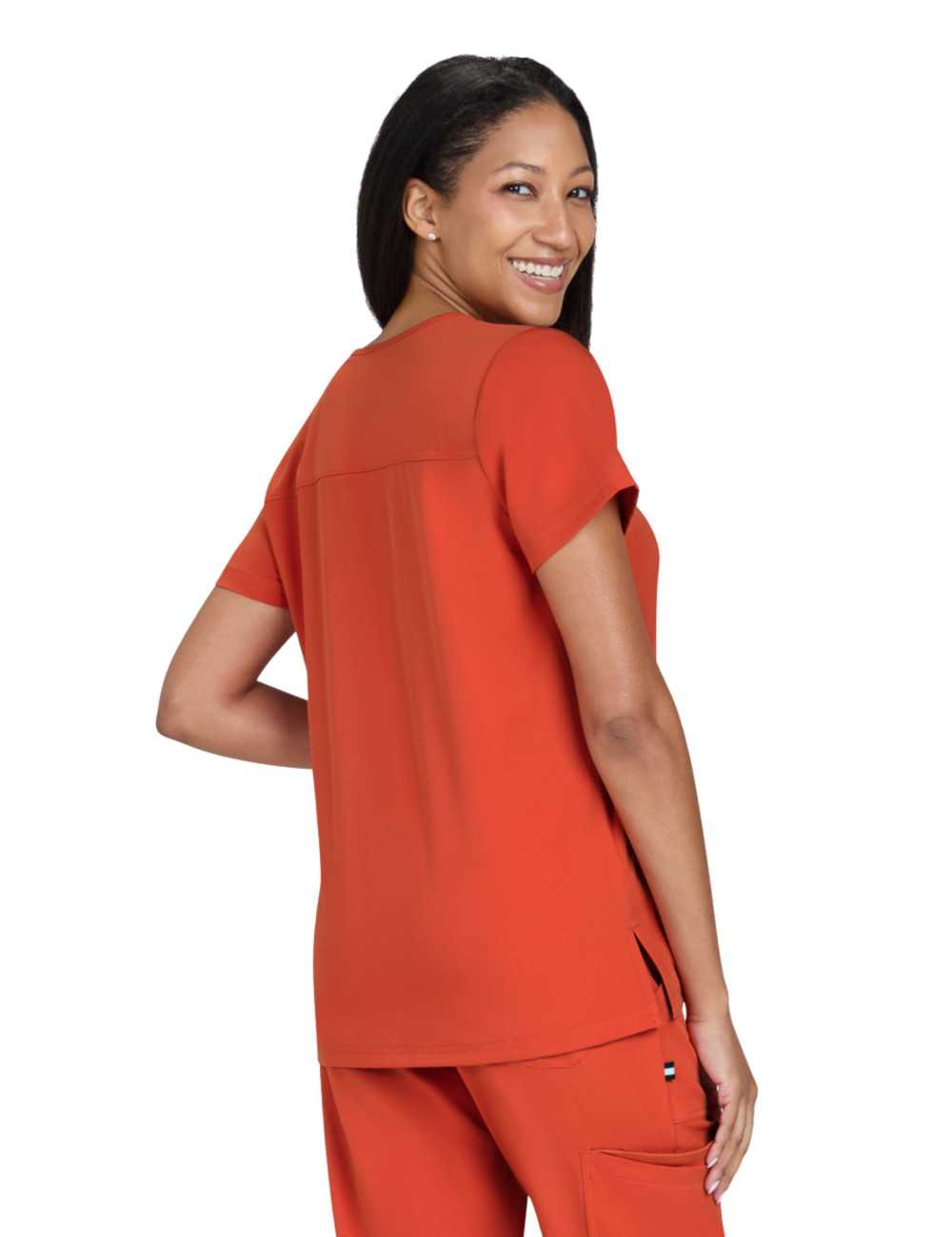 Koi Medical Blouse Mujer "Hustle and Heart", colección Koi Next Gen (1019)