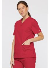 Men's V-Neck Medical Blouse, Dickies, 2 pockets, "EDS Signature" Collection (86706)