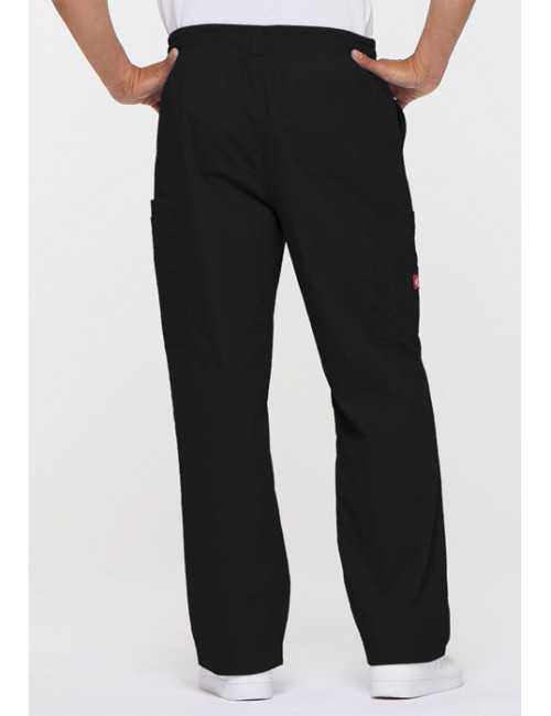 Pantalon Médical homme, Dickies, "EDS signature" (81006) noir dos