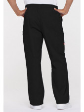 Pantalon Médical homme, Dickies, "EDS signature" (81006) noir dos