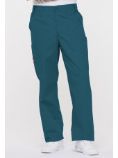Pantalon Médical homme, Dickies, "EDS signature" (81006) vert caraïbe face