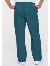 Pantalon Médical homme, Dickies, "EDS signature" (81006) vert caraïbe dos