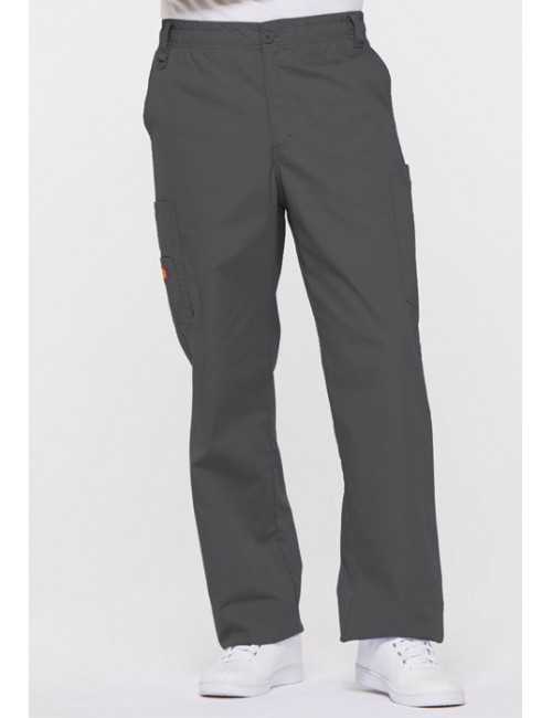 Pantalon Médical homme, Dickies, "EDS signature" (81006) gris anthracite face