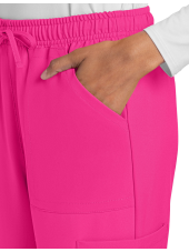 Pantalon médical Femme cordon et élastique